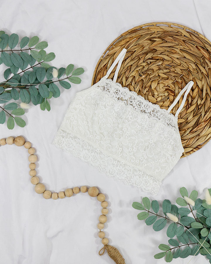 Scallop Lace Bralette