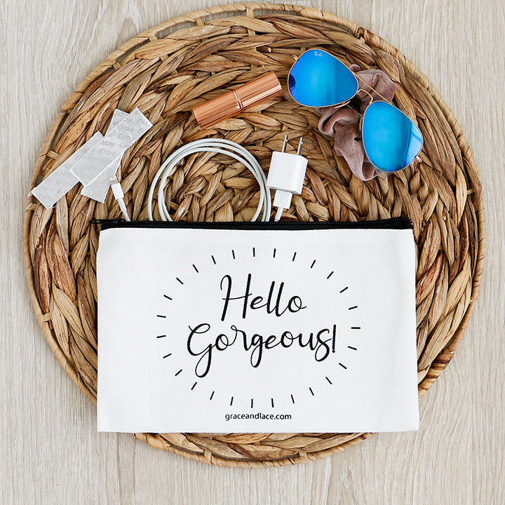 Zippered Keep-All Bag (Hello Gorgeous)