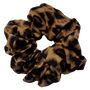 Stay Wild  Scrunchie in Tan