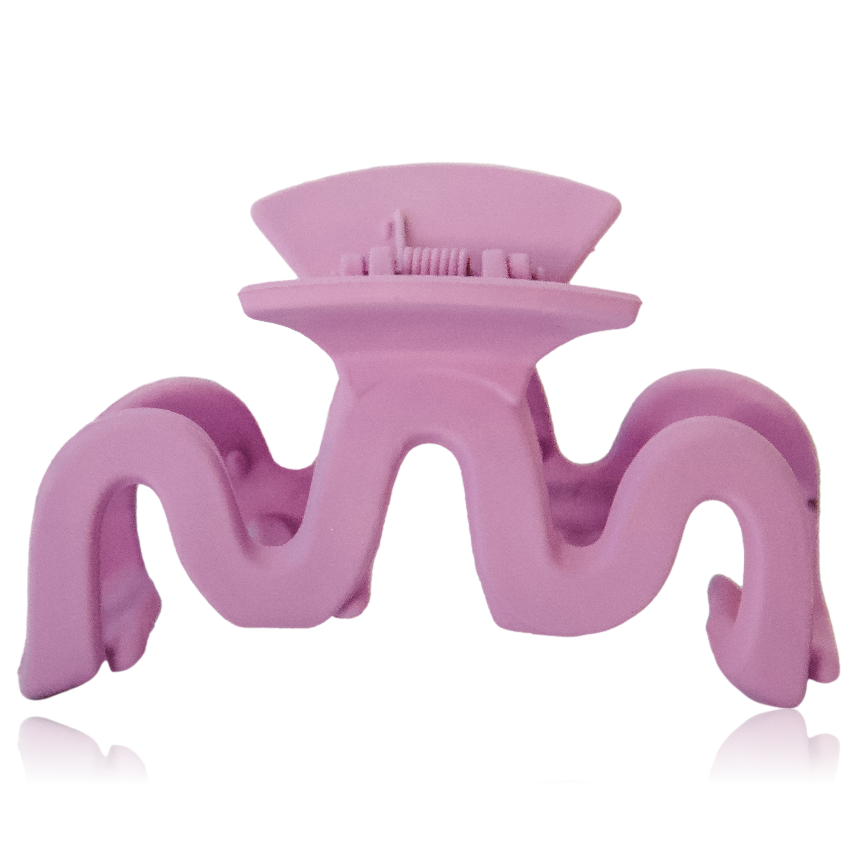 Matte Wavy Claw Hair Clip