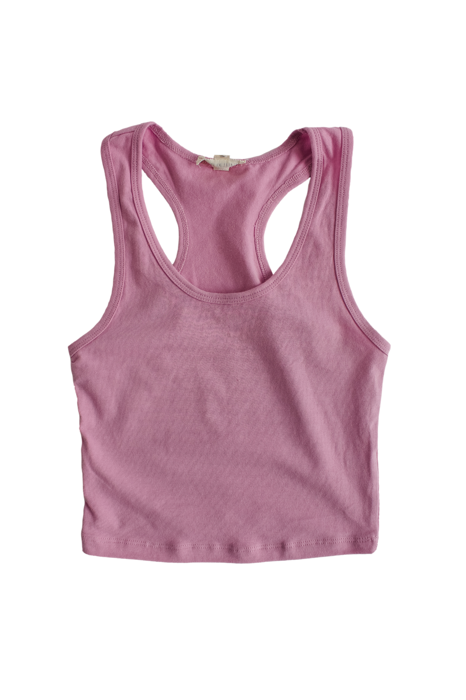 Essential Racerback Crop Tank