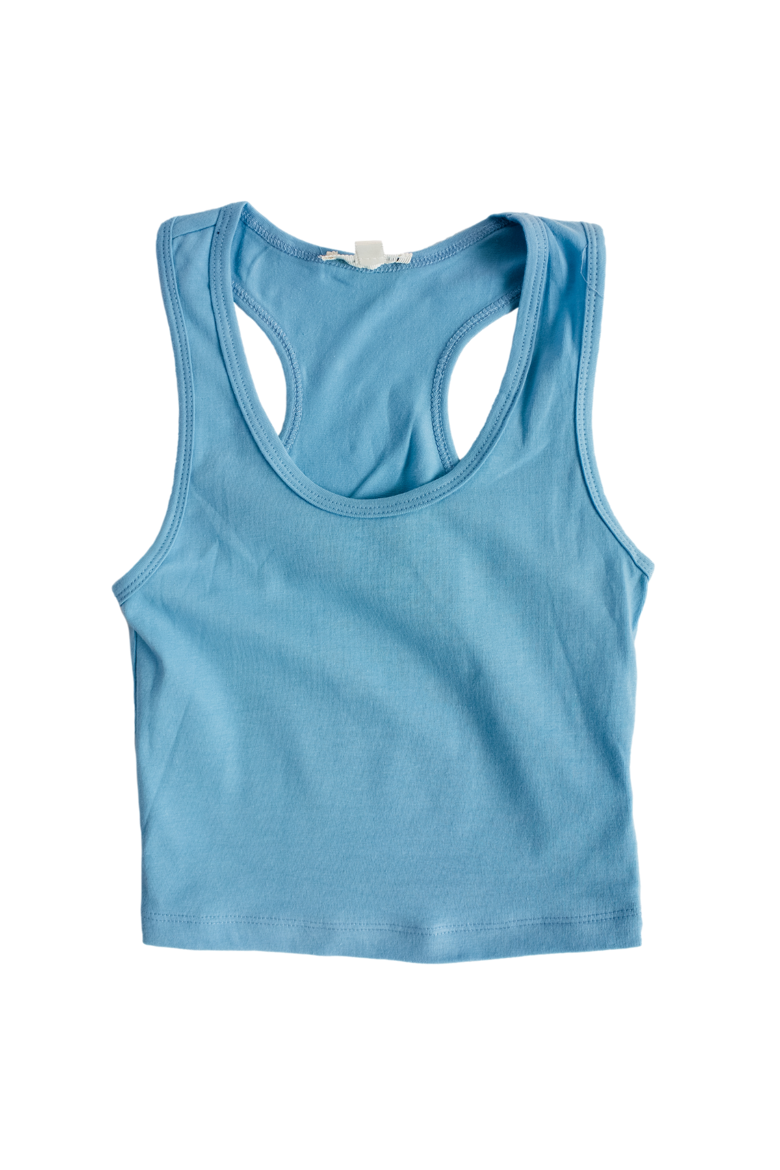 Essential Racerback Crop Tank