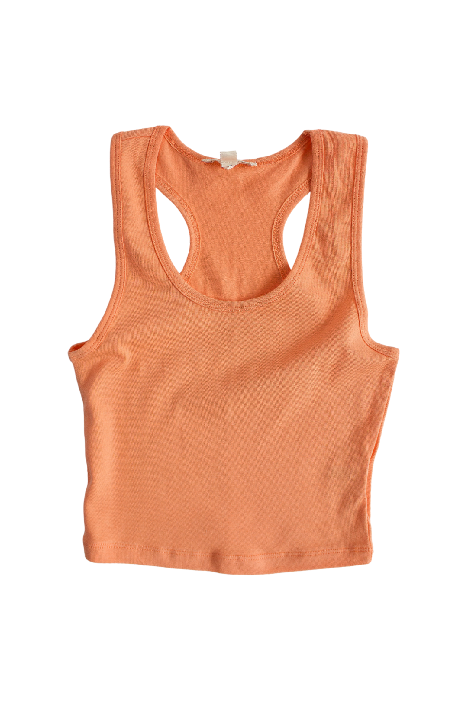 Essential Racerback Crop Tank