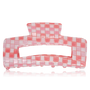 Rosy Disposition Claw Hair Clip