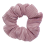 Priscilla Pleated Scrunchie in Mauve