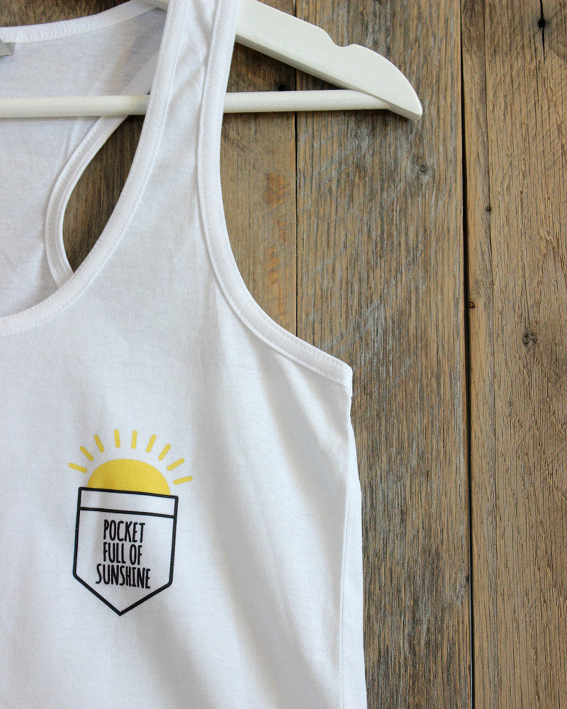 Pocket Full of Sunshine Tank - Babe Outfitters