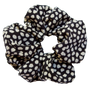 Quinn Spotted Scrunchie in Black