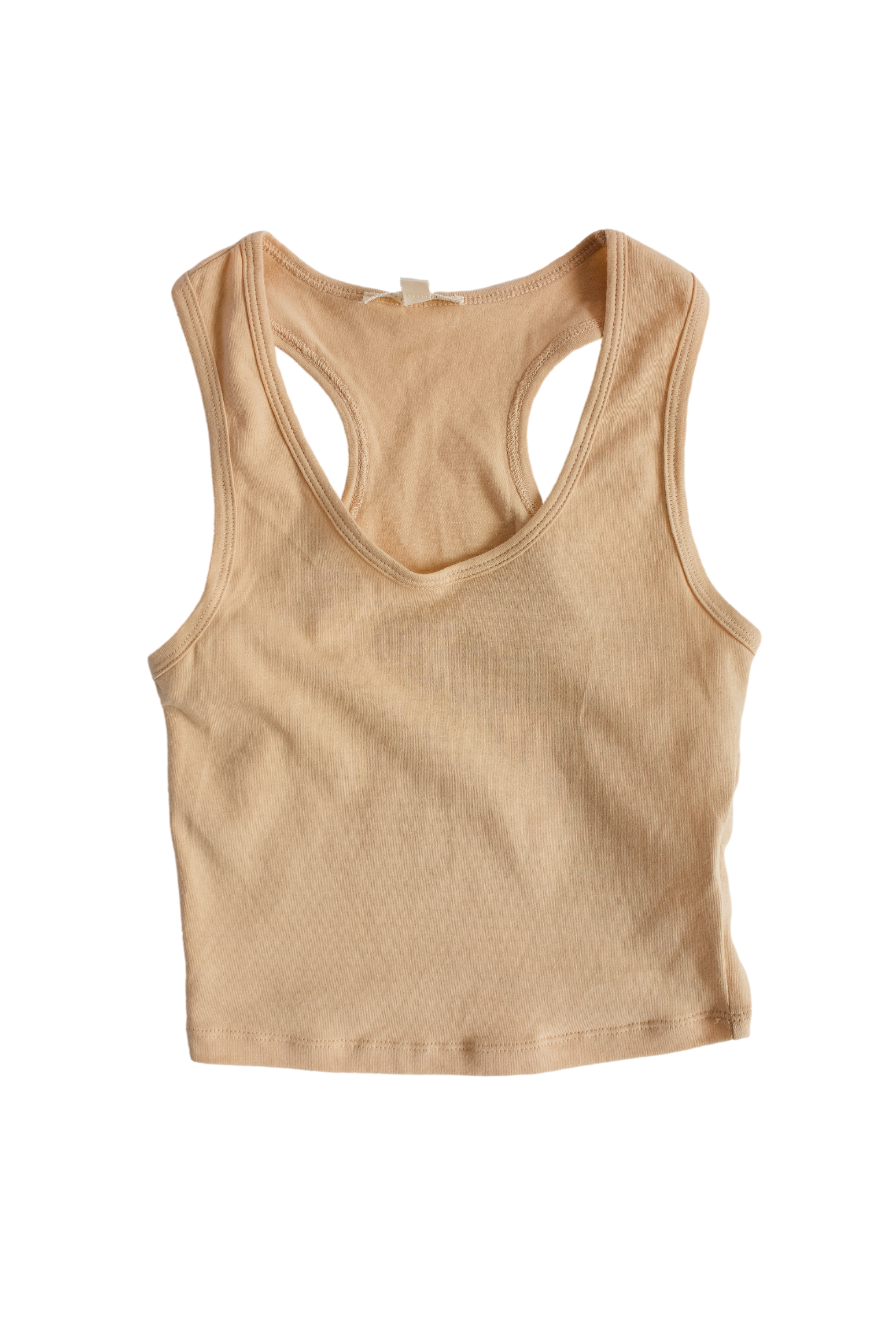 Essential Racerback Crop Tank