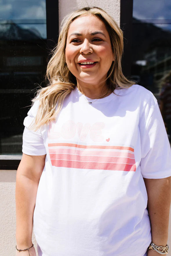 Retro Love Tee