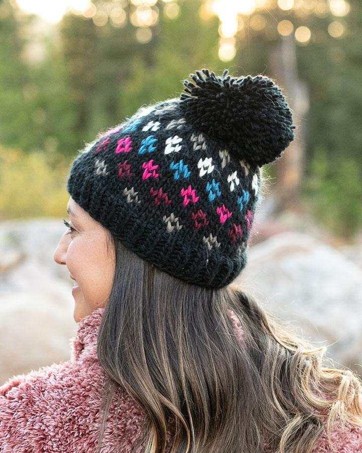 Reversible Pom Hat (Roxbery)