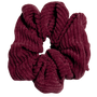 Corduroy Scrunchie in Burgundy