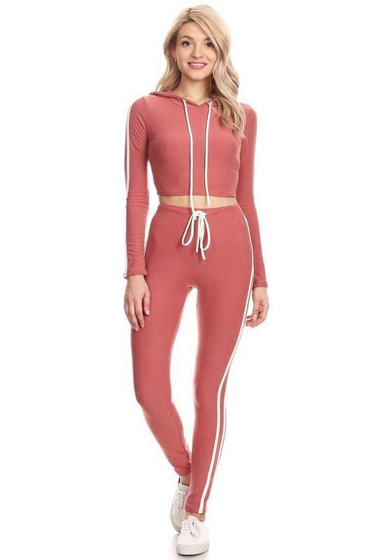 Keep Up Track Set - Babe Outfitters