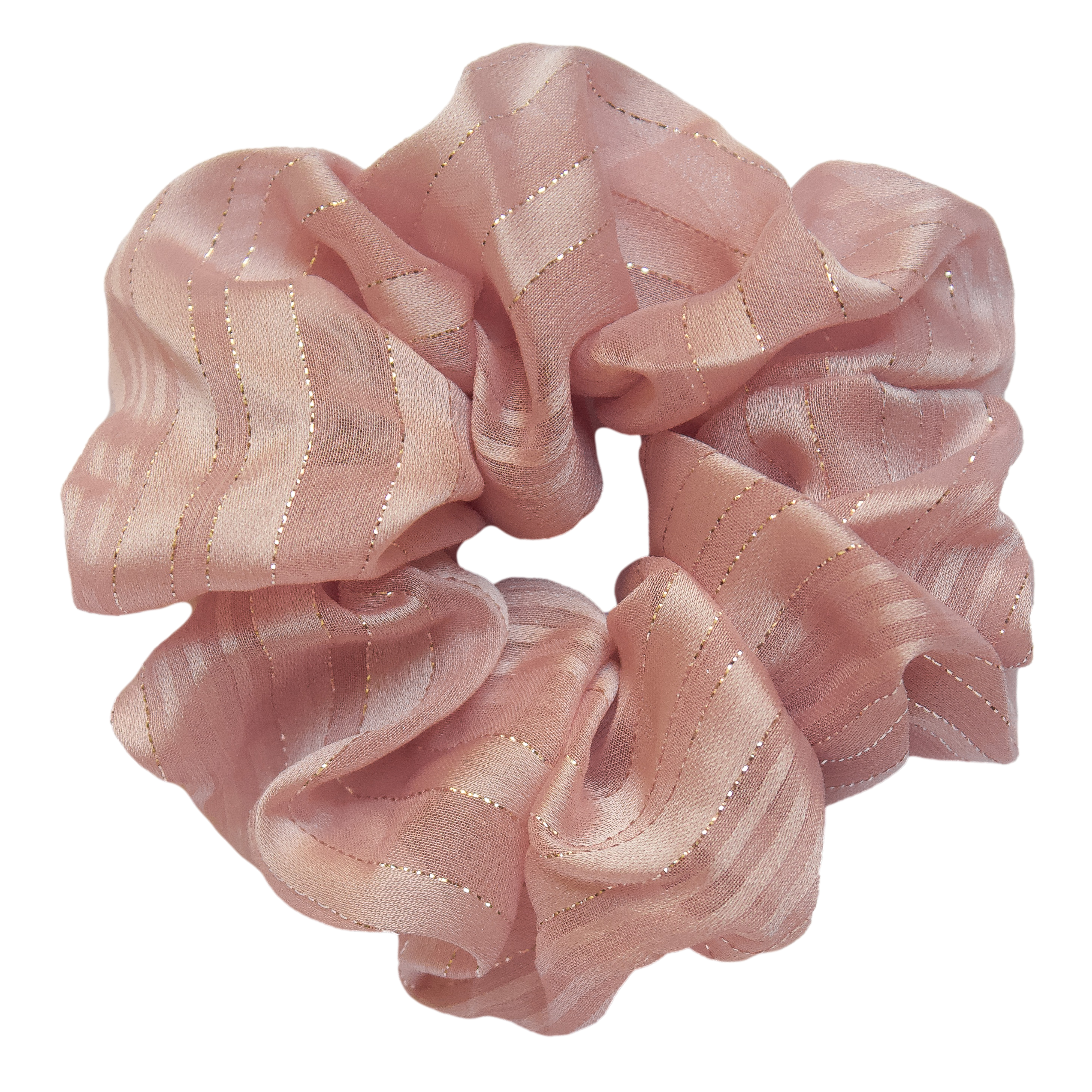 Silver Lining Scrunchie in Pink