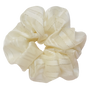 Silver Lining Scrunchie in Cream