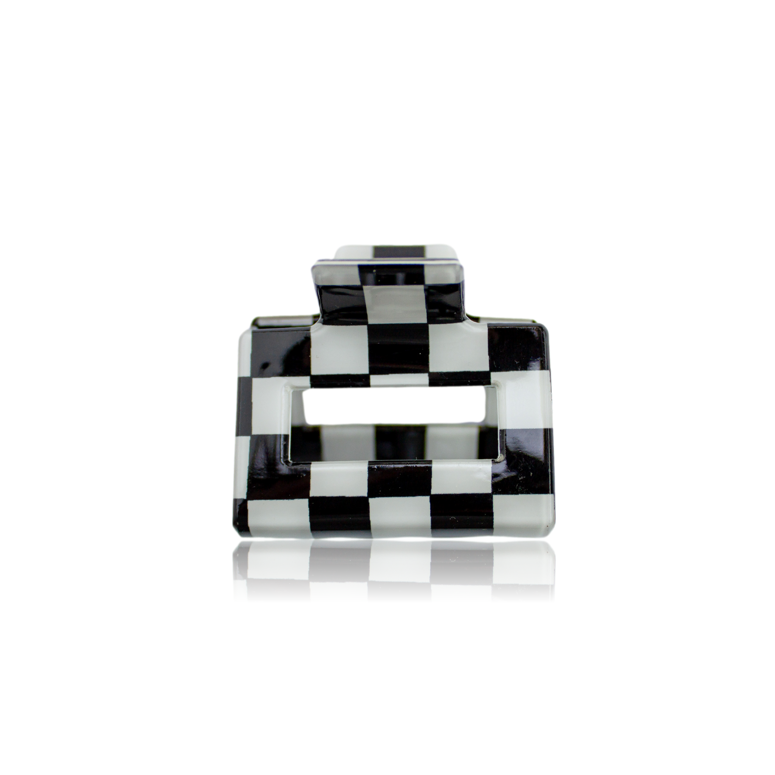 Chloe Claw Clip in Black & White