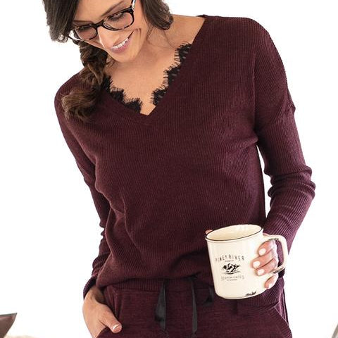 Grace & Lace Snow Day Sweater - Babe Outfitters