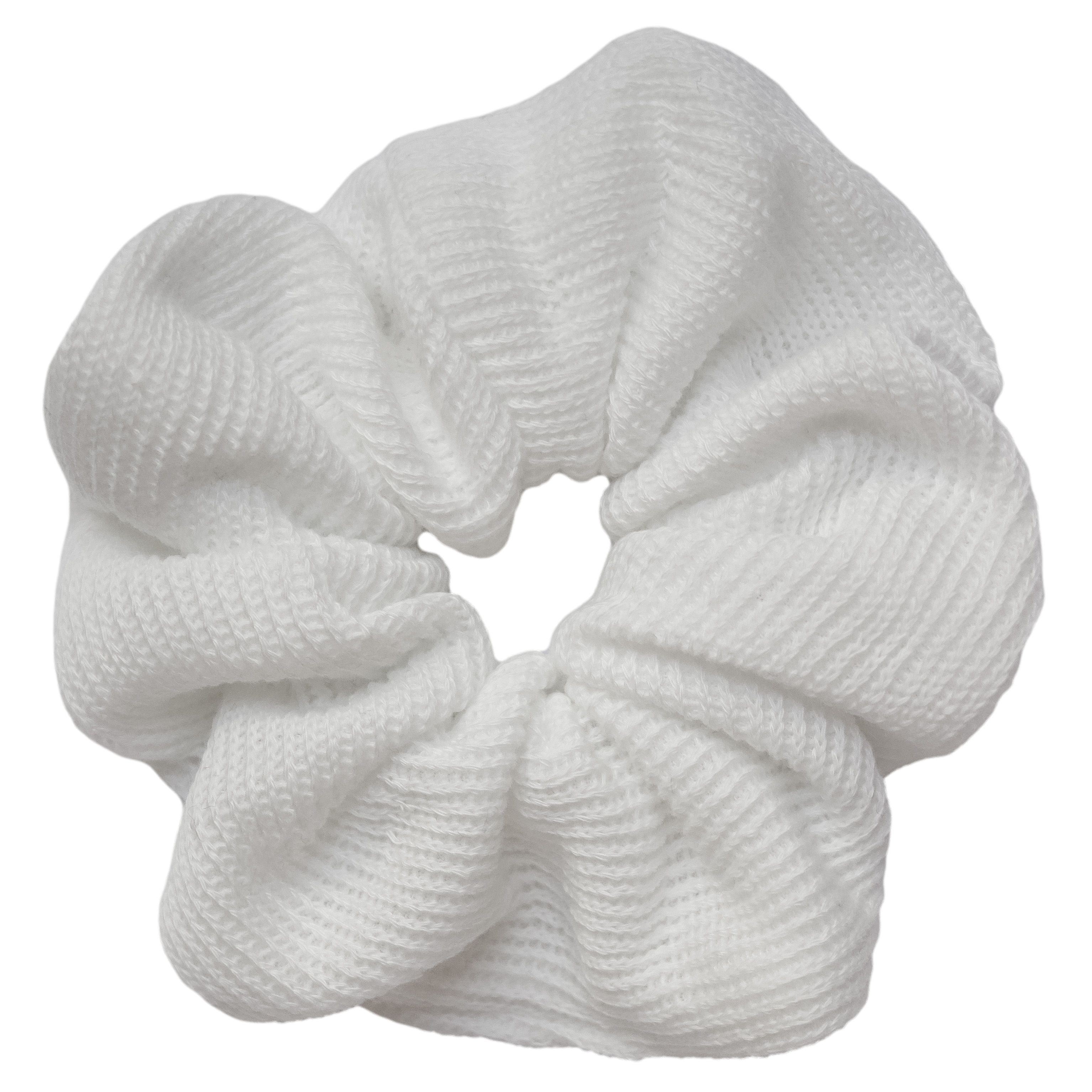 Sweater Scrunchie in White
