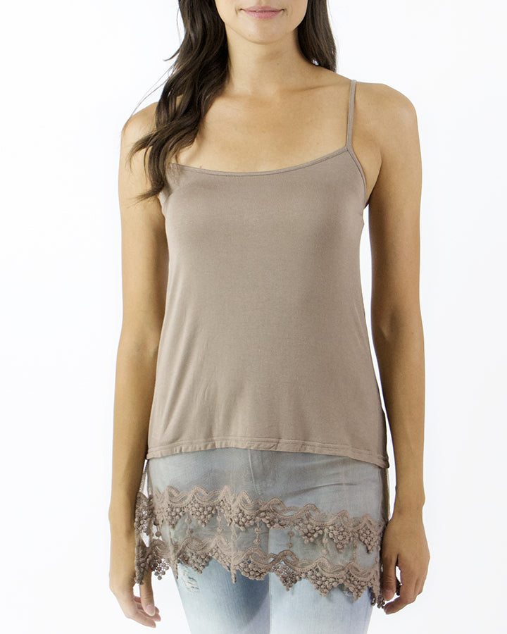 Grace & Lace Pointed Lace Top Extenders - Babe Outfitters