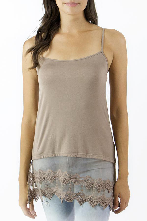 Grace & Lace Pointed Lace Top Extenders - Babe Outfitters