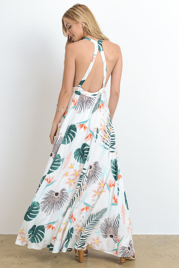Paradise Found Maxi Dress - Babe Outfitters