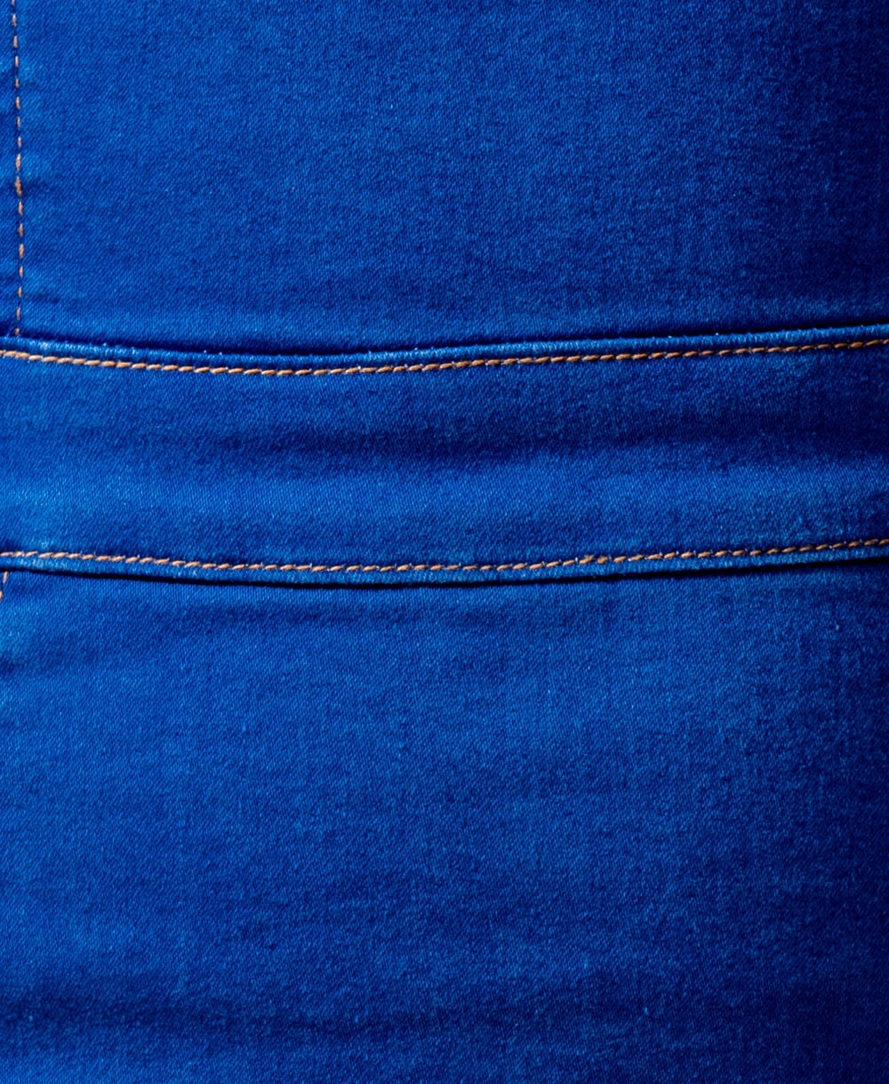 Blue Jean Baby Midi Dress - Babe Outfitters