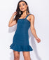 Denim Darling Mini Dress - Babe Outfitters