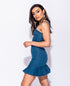 Denim Darling Mini Dress - Babe Outfitters