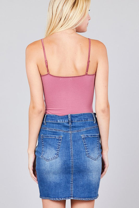 Favorite Cami Bodysuit - Babe Outfitters