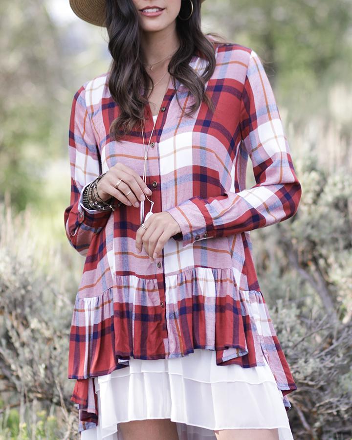 Grace & Lace Chiffon High-Low Extenders - Babe Outfitters