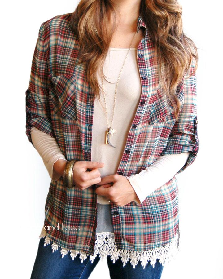 Grace & Lace Long Sleeve Top Extender - Babe Outfitters