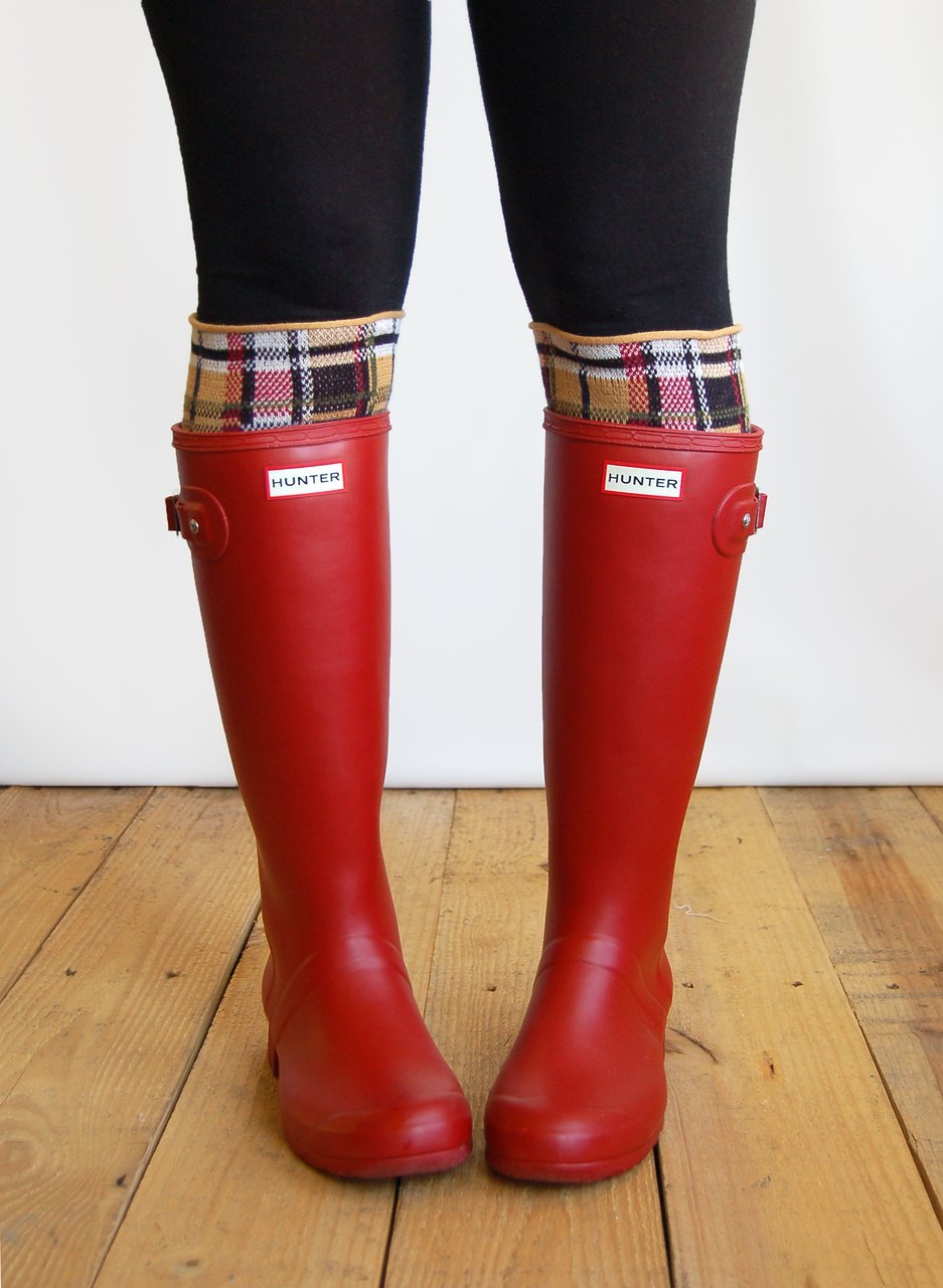 Grace & Lace Patterned Boot Cuffs - Babe Outfitters