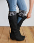 Grace & Lace Patterned Boot Cuffs - Babe Outfitters