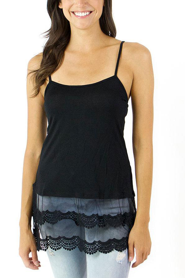 Grace & Lace Scallop Lace Top Extenders - Babe Outfitters