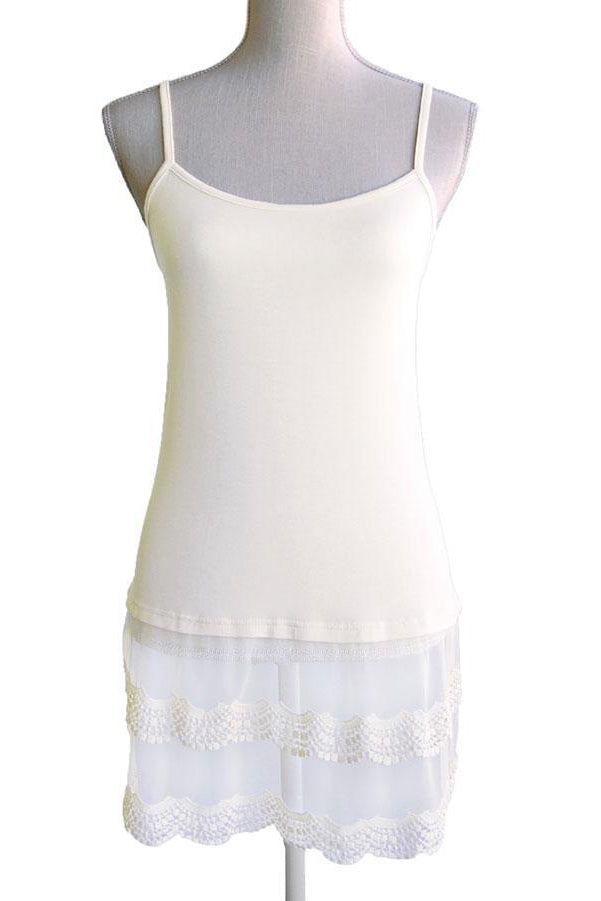 Grace & Lace Scallop Lace Top Extenders - Babe Outfitters