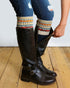 Grace & Lace Patterned Boot Cuffs - Babe Outfitters