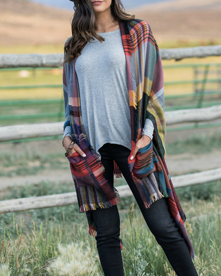 Grace & Lace Pocket Poncho/Scarf