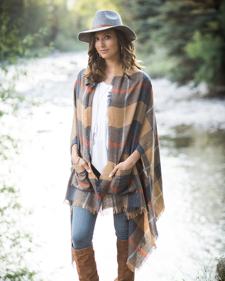 Pocket Poncho/Scarf