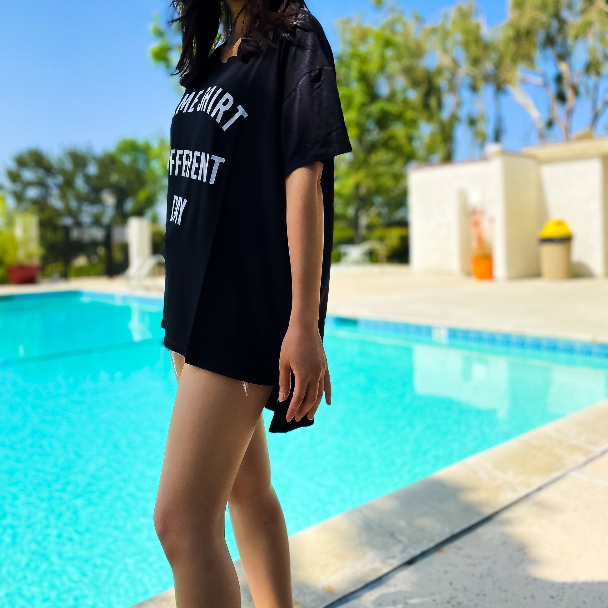 Same Shirt Different Day Oversized Tee