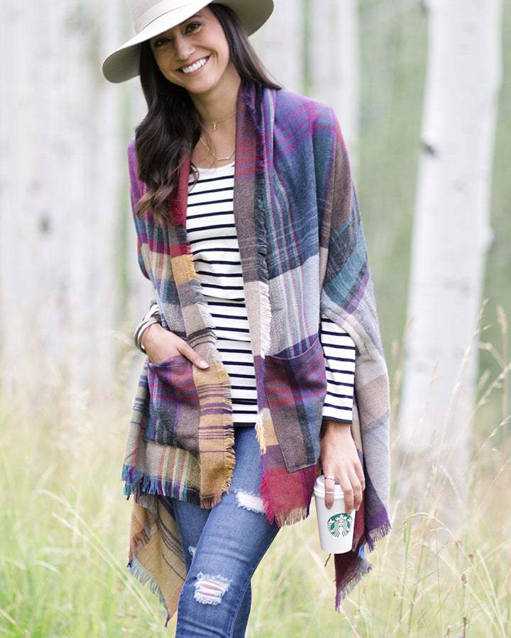 Pocket Poncho/Scarf