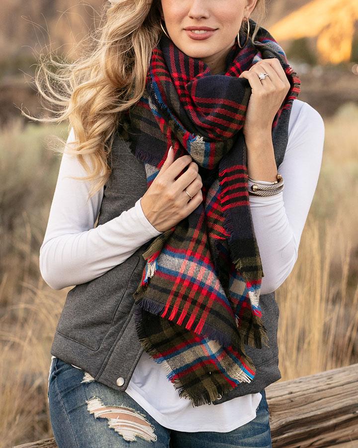 Pocket Poncho/Scarf