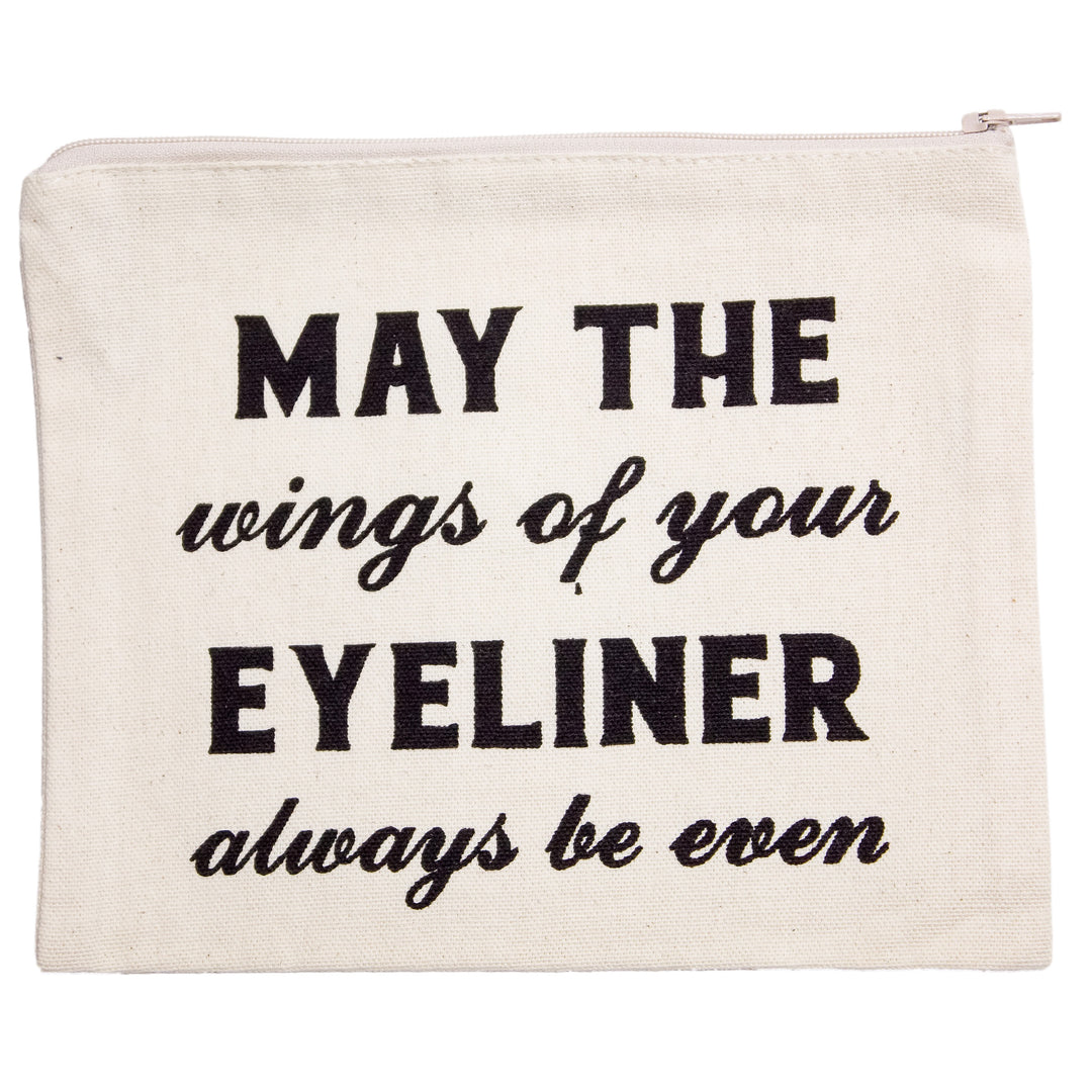 Eyeliner Wings Makeup Bag