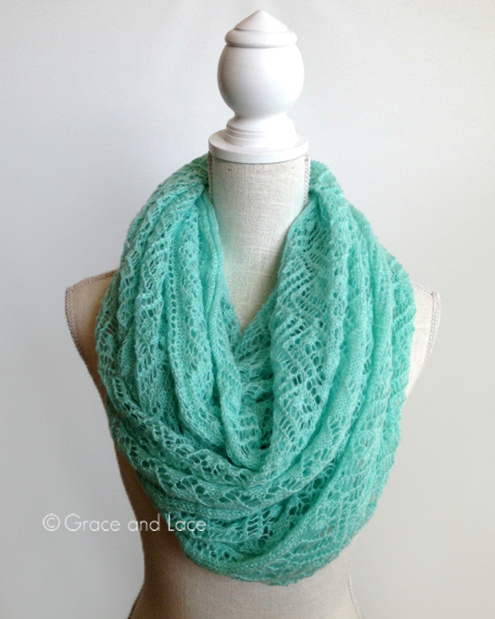 Lace Knit Scarf