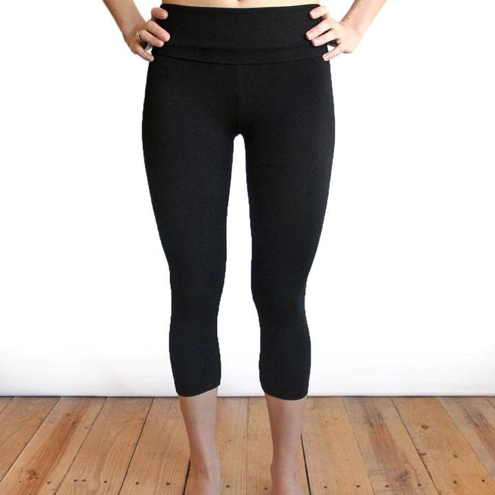 Perfect Fit Capris in Black