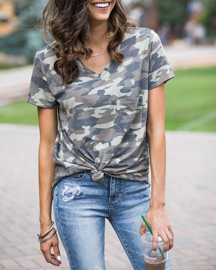 Perfect Pocket Tee (Solids/Prints)