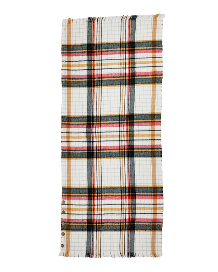 Reversible Button Scarf/Poncho