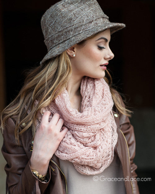 Lace Knit Scarf