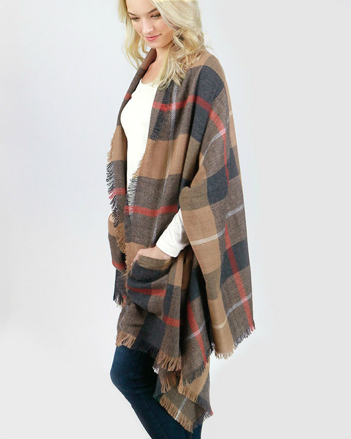 Pocket Poncho/Scarf