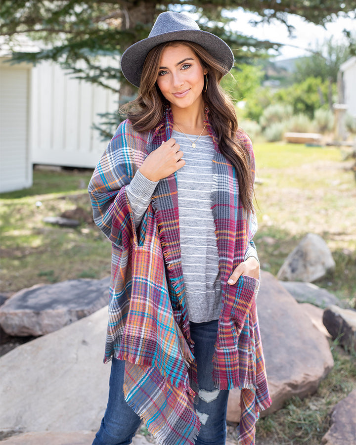 Pocket Poncho/Scarf