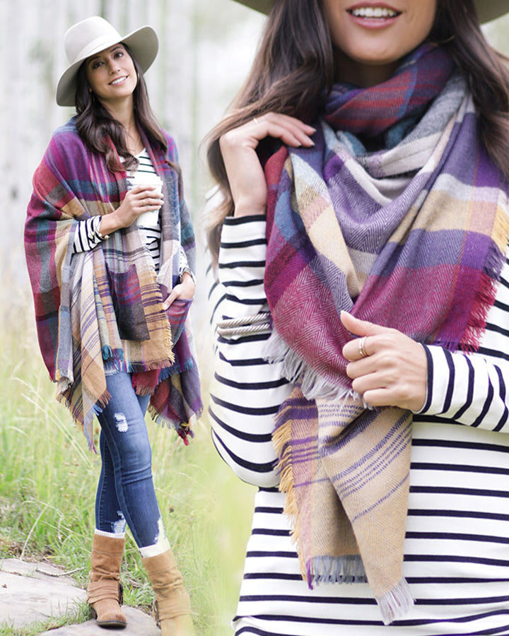 Grace & Lace Pocket Poncho/Scarf