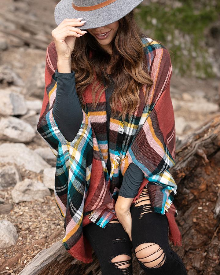 Pocket Poncho/Scarf